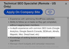 search engine optimization experts