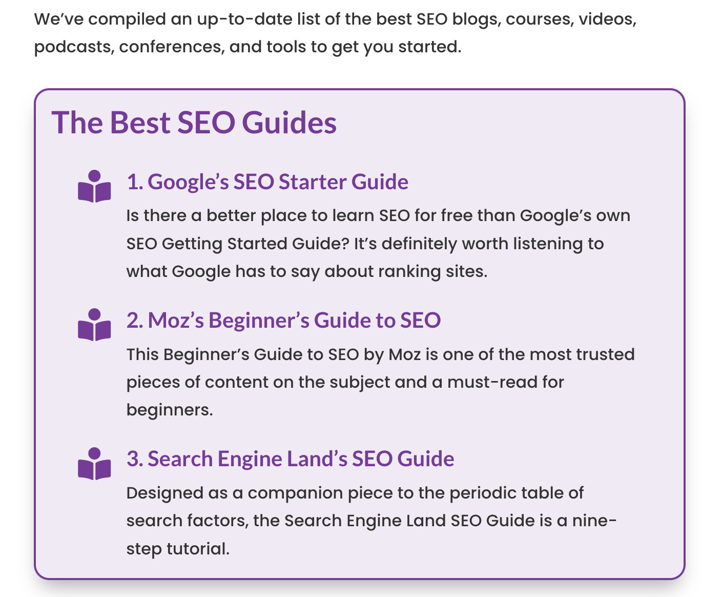 google seo starter guide