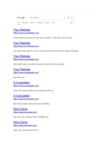 website search optimisation